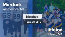 Matchup: Murdock vs. Littleton  2016