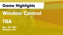 Windsor Central  vs TBA Game Highlights - Dec. 30, 2021