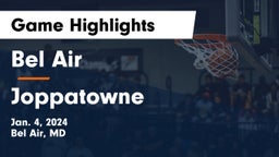 Bel Air  vs Joppatowne  Game Highlights - Jan. 4, 2024
