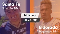 Matchup: Santa Fe vs. Eldorado  2016