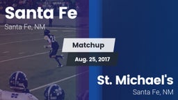 Matchup: Santa Fe vs. St. Michael's  2017