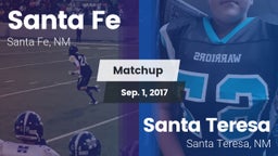 Matchup: Santa Fe vs. Santa Teresa  2017