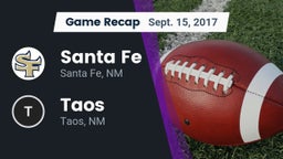 Recap: Santa Fe  vs. Taos  2017