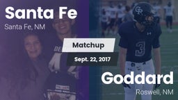 Matchup: Santa Fe vs. Goddard  2017