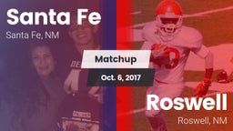 Matchup: Santa Fe vs. Roswell  2017