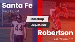 Matchup: Santa Fe vs. Robertson  2018