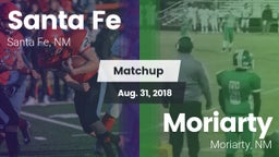 Matchup: Santa Fe vs. Moriarty  2018