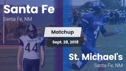 Matchup: Santa Fe vs. St. Michael's  2018
