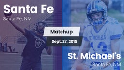 Matchup: Santa Fe vs. St. Michael's  2019