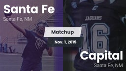 Matchup: Santa Fe vs. Capital  2019