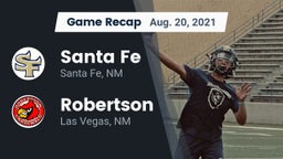 Recap: Santa Fe  vs. Robertson  2021