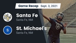 Recap: Santa Fe  vs. St. Michael's  2021