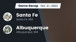 Recap: Santa Fe  vs. Albuquerque  2022