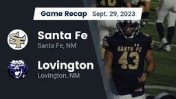 Recap: Santa Fe  vs. Lovington  2023