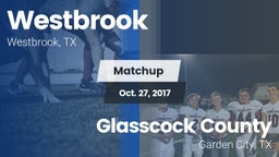 Matchup: Westbrook vs. Glasscock County  2017