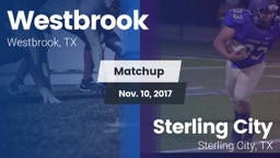 Matchup: Westbrook vs. Sterling City  2017