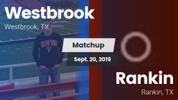 Matchup: Westbrook vs. Rankin  2019