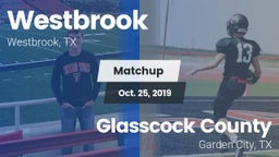Matchup: Westbrook vs. Glasscock County  2019