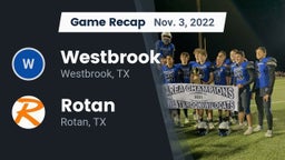 Recap: Westbrook  vs. Rotan  2022