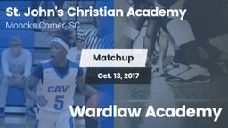 Matchup: St. John's Christian vs. Wardlaw Academy 2017