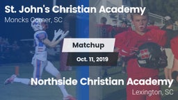 Matchup: St. John's Christian vs. Northside Christian Academy  2019