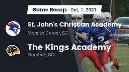 Recap: St. John's Christian Academy  vs. The Kings Academy 2021