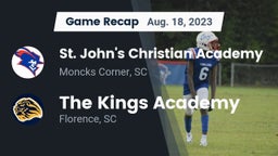 Recap: St. John's Christian Academy  vs. The Kings Academy 2023