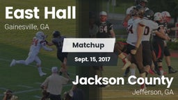 Matchup: East Hall vs. Jackson County  2017