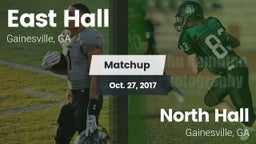 Matchup: East Hall vs. North Hall  2017