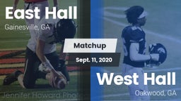 Matchup: East Hall vs. West Hall  2020