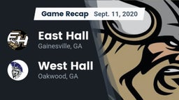 Recap: East Hall  vs. West Hall  2020