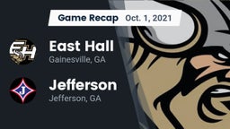 Recap: East Hall  vs. Jefferson  2021