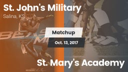 Matchup: St. John's Military vs. St. Mary's Academy 2017