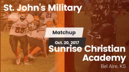 Matchup: St. John's Military vs. Sunrise Christian Academy 2017