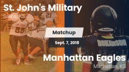 Matchup: St. John's Military vs. Manhattan Eagles  2018