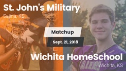 Matchup: St. John's Military vs. Wichita HomeSchool  2018