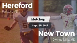Matchup: Hereford vs. New Town  2017