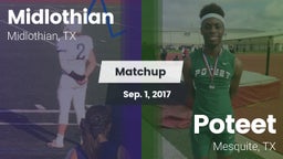 Matchup: Midlothian High vs. Poteet  2017