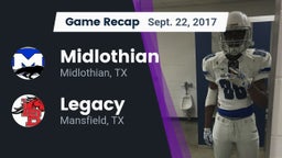 Recap: Midlothian  vs. Legacy  2017