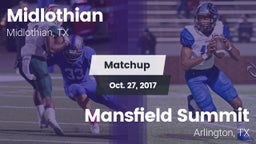 Matchup: Midlothian High vs. Mansfield Summit  2017