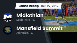 Recap: Midlothian  vs. Mansfield Summit  2017