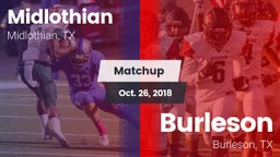 Matchup: Midlothian High vs. Burleson  2018