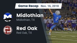 Recap: Midlothian  vs. Red Oak  2018