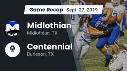 Recap: Midlothian  vs. Centennial  2019