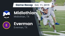 Recap: Midlothian  vs. Everman  2019