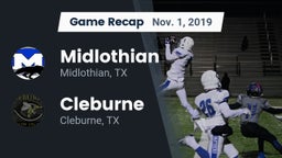 Recap: Midlothian  vs. Cleburne  2019