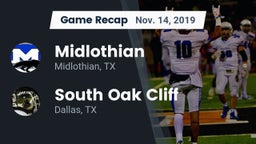 Recap: Midlothian  vs. South Oak Cliff  2019