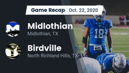Recap: Midlothian  vs. Birdville  2020