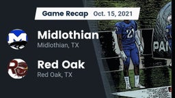 Recap: Midlothian  vs. Red Oak  2021