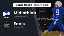 Recap: Midlothian  vs. Ennis  2022